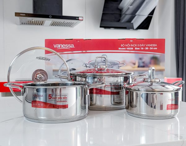 Bộ nồi cao cấp 3 món